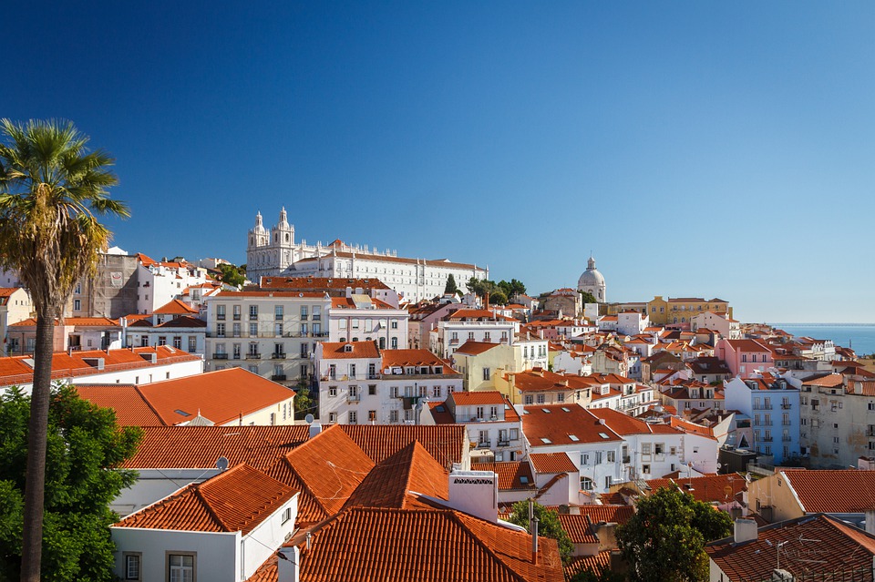 Portugal White Washed Village