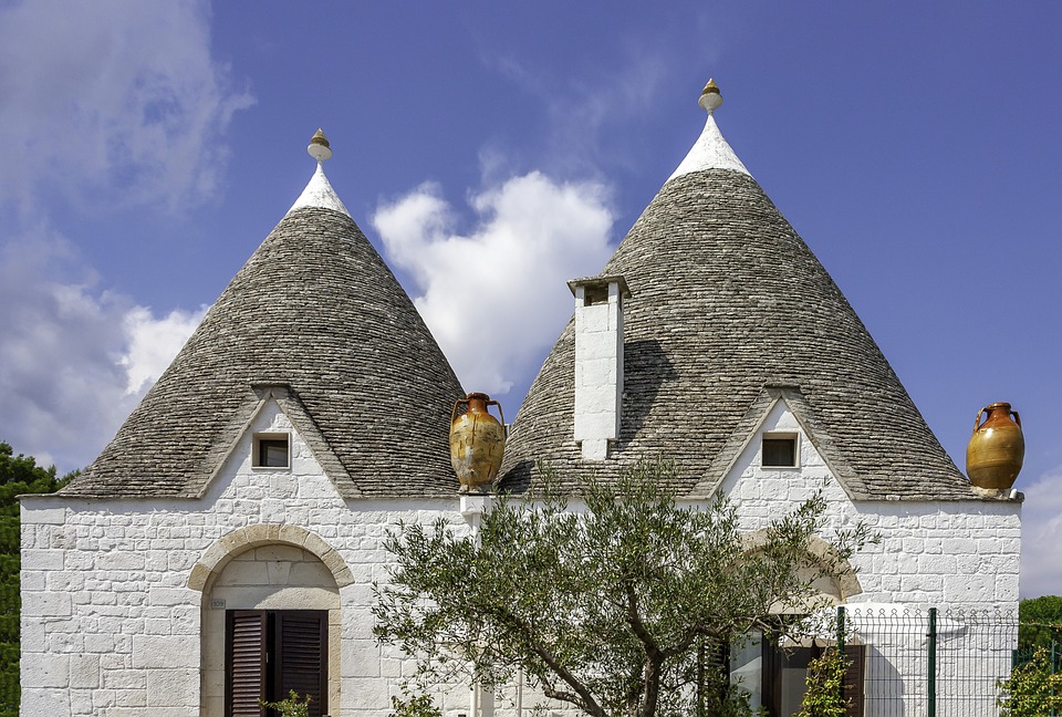 Traditional Trulli House in Puglia Italy